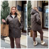 Куртка тепла осінь розмір 54 56 58 60 62 64 68 66 68 70 72