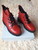 Кожа! Ботинки женские зимние Teona Red - Фото №1