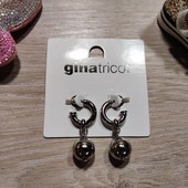 Германия. Стильные женские серьги, сережки в серебряном цвете! 9,95€!