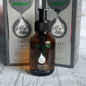 Бомбезное масло для волос с кератином Keratin Hair Care Oil Bebak