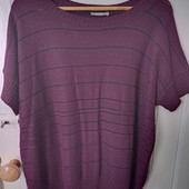 Фиолетовая нарядная жилетка L-XL