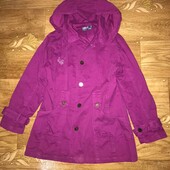 Ветровка на хлопковой подкладке 6-7 лет