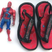 ▶▶▶Вьетнамки с человеком пауком Спайдермен Spiderman 17.5 см по стельке◀◀◀ уп 20%, нп 5% скидка!