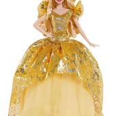Кукла Barbie Signature 2020 Holiday Barbie Doll колекционная в золотом