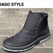 Зимние мужские ботинки на молнии Dago Style (Даго Стайл).