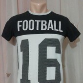 Спортивная хб футболка F&F, на11-13.л./146-152(см.замеры!)