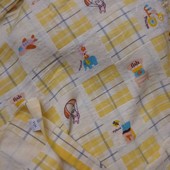 Махрово-льняное плед-полотенце. Собирайте лоты