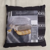 Подушка жаккардовая от tukan, германия, размер 45х45