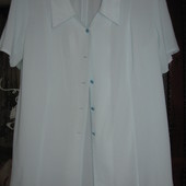 очень классная блузка на пышечку размер 56 (XXL) - как новая