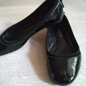 Туфли, балетки кожаные ECCO. Размер 38-38,5.