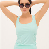 Фактурная майка рубчик спортивная на бретельках 5 цветов