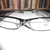 очки для зрения с диоптрией -1.5 (минус полтора), леопардовая дужка