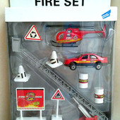 Игровой набор Big Motors Пожарная служба (JP600) (металл,пластик)