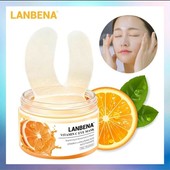 Патчи под глаза Lanbena vitamin C eye mask с экстрактами апельсина и зеленого чая - Оригинал
