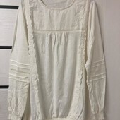 ☘ Шикарна яскісна блуза в офісному стилі від Tchibo (Німеччина), р.: 58-60 (52/54 евро)