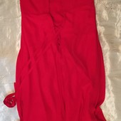 вечернее длинное платье на шнуровке 46р