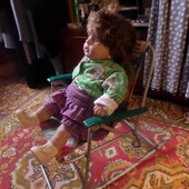 детское раскладное кресло-качалка