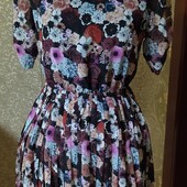 Распродажа Платье с цветочным рисунком