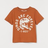 ❤Детская футболка Тираннозавр H&M❤2-4г.❤93412