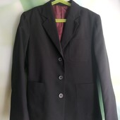 Черный школьный пиджак George, рост 146-152 см