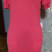 Комбинированное платье-свитер