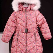 Яскрава і дуже тепла курточка для дівчинки від 2 до 10 років