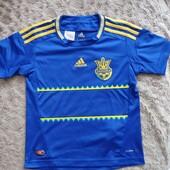 Спортивна футболка Україна Ukraine Zelart Sport на хлопчика Adidas 7-8