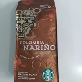 кофе в зёрнах .Кофе Starbucks Colombia Narino.250 грамм