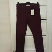 Брендовые новые коттоновые джинсы-скинни р.12-14.