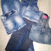 Детские джинсовые наборы 2-3 годика