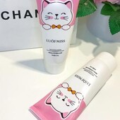 Пенка для умывания лица luofmiss nicotinamide goat milk cleanser с козьим молоком - Оригинал