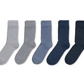 ♕ Лот 5 шт ♕ Якісні унісекс шкарпетки від Tchibo, розміри: 35-38