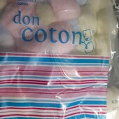 Кульки з бавовни Don Coton Ватні кульки, 100 шт