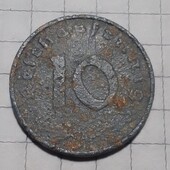 Монета Германії 10 пфенінг 1941