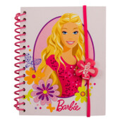 Блокнот на гумці "Barbie" В7 12,5х10см Mattel