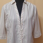 Рубашка, блузка ТМ Marks&Spencer в идеальном состоянии, размер 14, есть замеры.