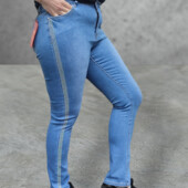 Женские джинсы с лампасами. Размер 32-42. На бедра до 142 см
