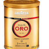 Молота кава Lavazza Oro Лаваза Оро жерстяна банка 250 гр. Оригінал