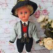 кукла juko австрия национальный костюм целлулоид винтаж