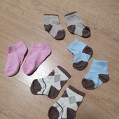 Комплект шкарпеток із Англії гарної якості на 1-12 місяців!