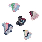 ♕Лот 2 пари ♕ Для дівчинки-яскраві бавовняні шкарпетки від tcm Tchibo (Німеччина), розміри: 23-26