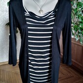 Элегантный реглан с блузой-обманкой, Ambra, Италия, размер-L