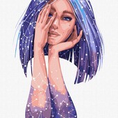 Картина за номерами - Зоряний силует lesya nedzelska art