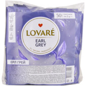 Чорний пакетований чай з бергамотом Lovare Earl Grey 50 * 2 г