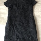Ровное чёрное платье