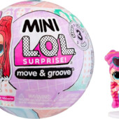 Кукла лол міні lol Surprise! mini move & groove with mini omg fashion doll lol 588443