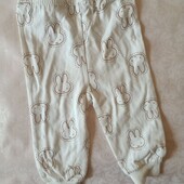 Штанішки піжамні - штани на малюка 68 розмір. Пижама для девочки. 7810