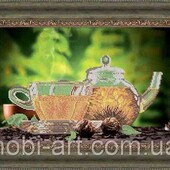 Велика гарна схема для вишивки "Ароматний чай"