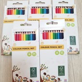 Кольорові олівці!якість! 24 кольора.