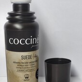 Краска паста, крем для замши, нубука Coccine Suede, 02 Black (черная) 75 мл, Польша